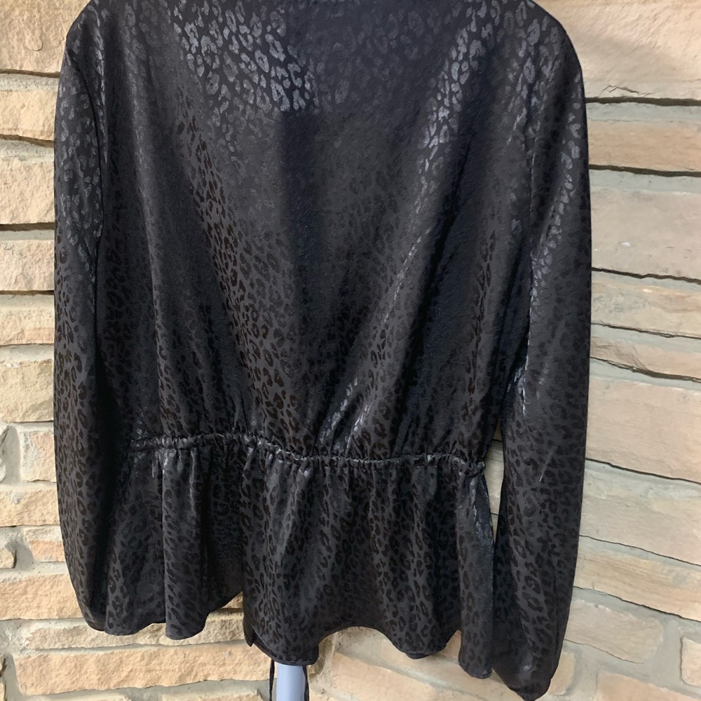 4:$20 NWT Anne Klein Textured Blouse Sz Large - Picture 5 of 8